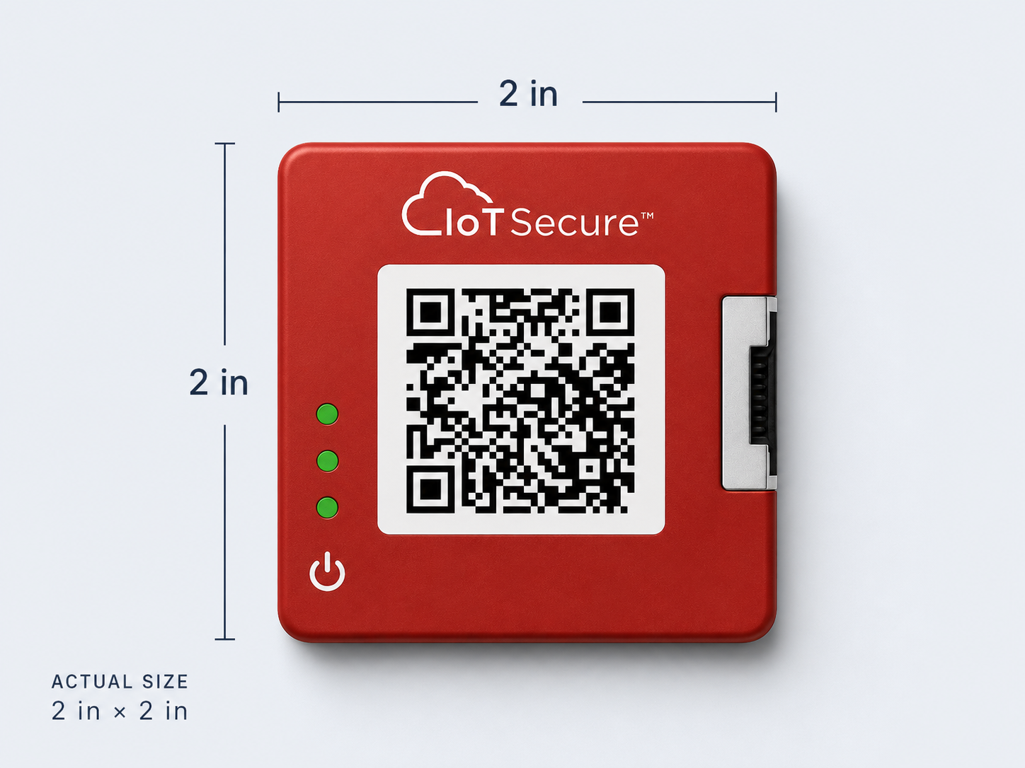 IoT-mini™ appliance—2-inch form factor for built-in segmentation and enforcement
