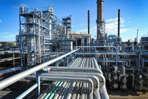 oil and gas refinery