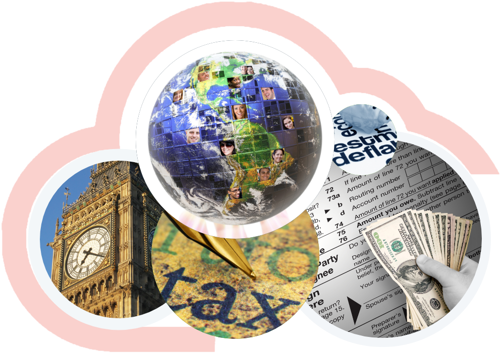 Government network and compliance security illustration